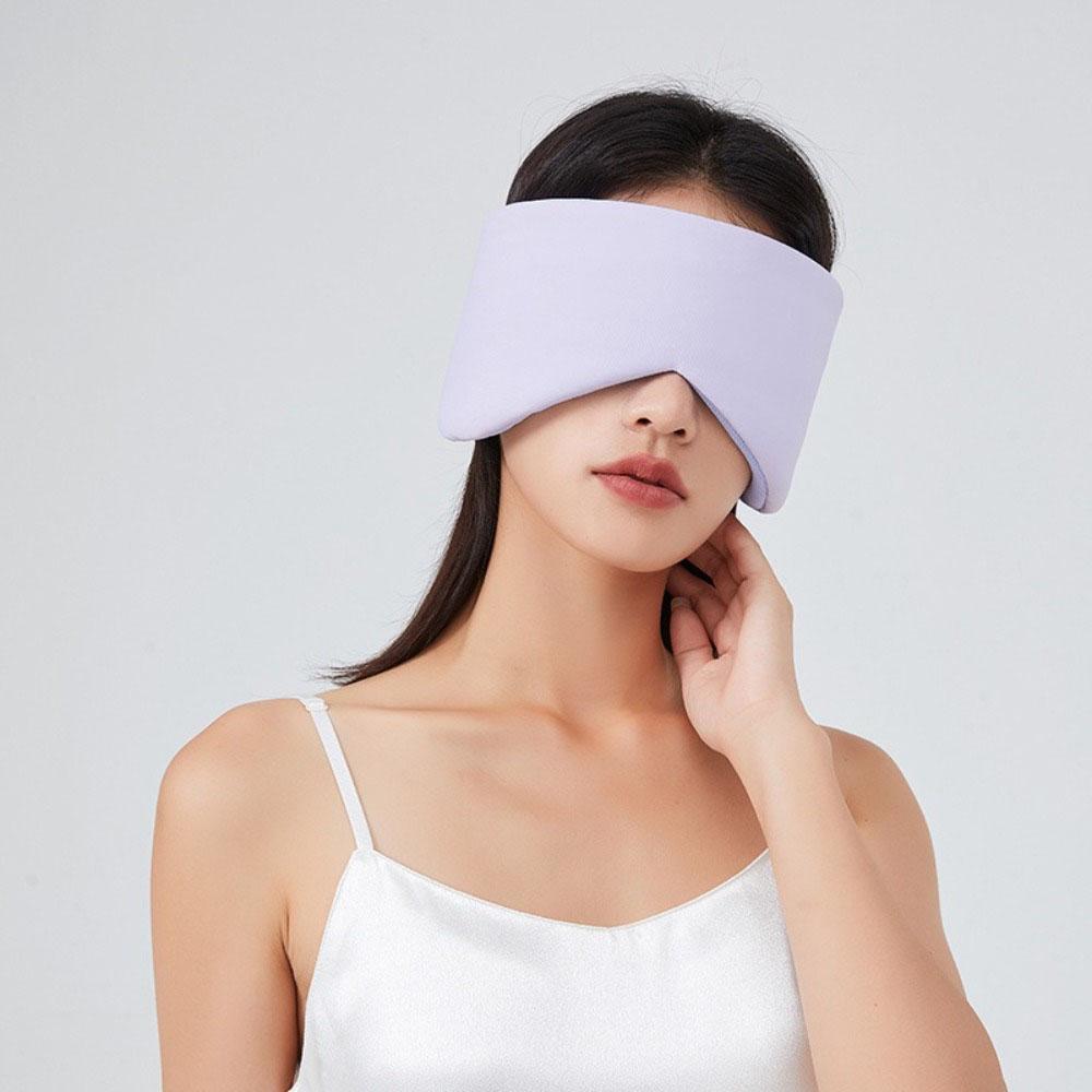 Warm Cool Eye Cover Patch Portable Night Eyeshade Travel Eyepatch Sleep Eye Mask Blindfold Office