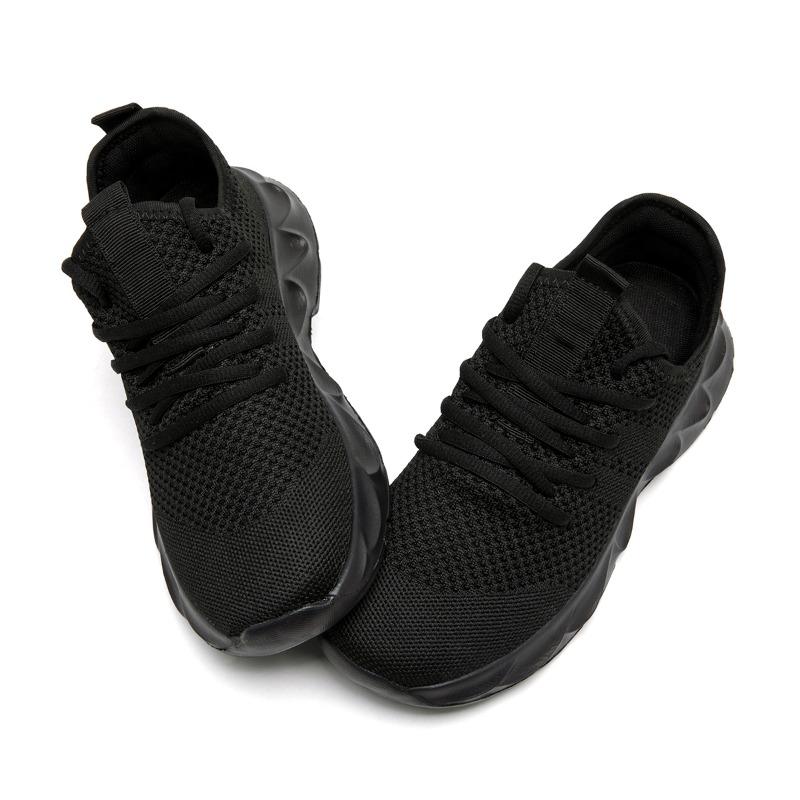 

Damyuan Мужская универсальная обувь Легкая дезодорирующая обувь Летние сетчатые кроссовки Удобная беговая спортивная обувь Женская обувь 36 чёрный