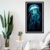 5D DIY Diamond Painting Jellyfish Cross Stitch Kit Mosaic Diamond Embroidery Full Round/Square Drill Home Decoration