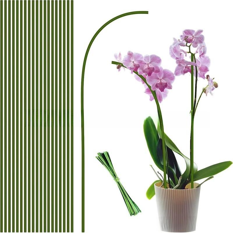 Garden Plant Support Stakes With Adjustable Water Flow For Home Gardening Enthusiasts