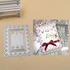 Eyelet Lace Rectangle Metal Cutting Dies Stencils DIY Scrapbook Photo Album Paper Card Decorative