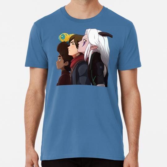 The Dragon Prince Rayla Callum And Ezran Size S to 5XL Made in the USA T-Shirt Unisex T-Shirt S