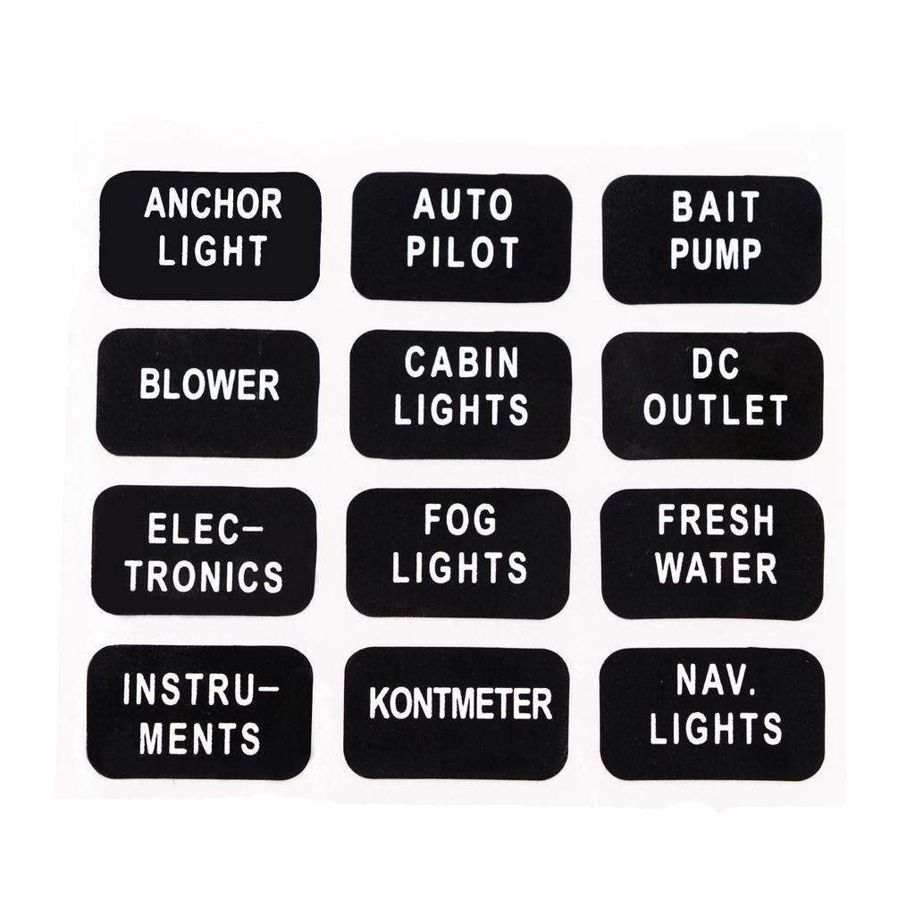 1 In 8 Out Car RV Fuse Box Base Insurance Insert PC Terminal Block Black
