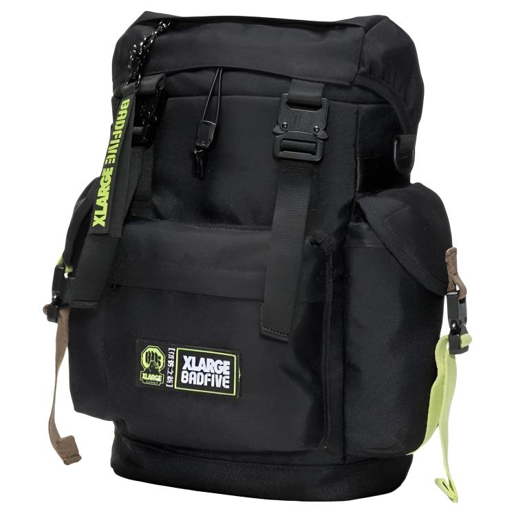 Li Ning BAD FIVE XLARGE Collaboration Polyamide Backpack Unisex Black ABDP316