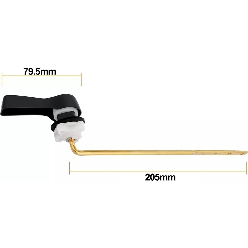 Drain Valve Flush Handle Toilet Tank Accessories Note