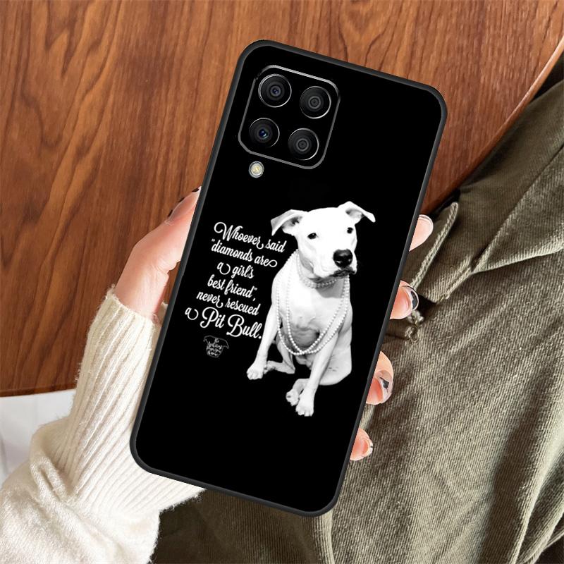 

Pitbull Dog Case For Samsung Galaxy M11 M21 M31 M35 M12 M13 M14 M15 M16 M36 M56 M53 M32 M52 M55 M34 M54 Samsung M23