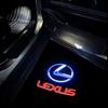 LED Car Door Ghost Shadow Welcome Light Bulbs Accessories For Lexus CT RC 350 300h 330 400 RX270 350 450h ES GS GX IS LS LX 460 QQ6