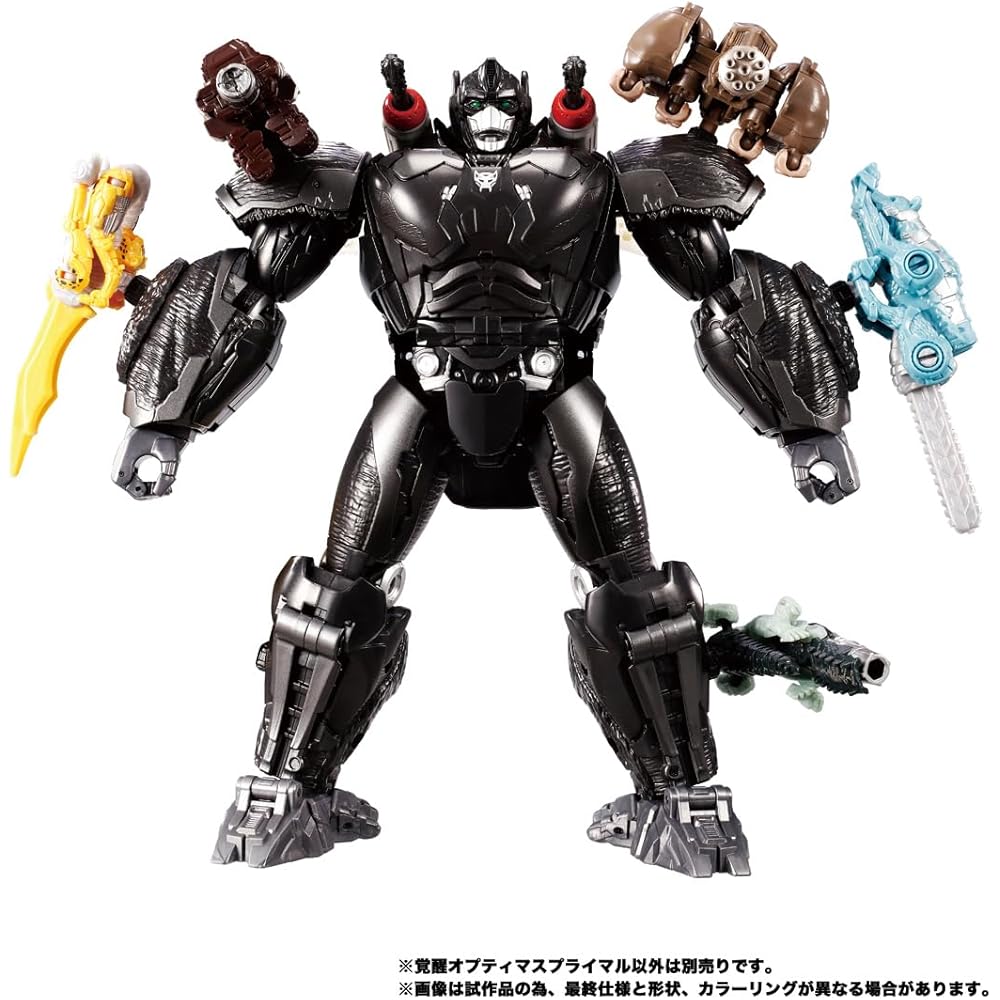 Takara Tomy Transformers Beast Awakening Optimus Primal Action Figure with Manufacturer Bonus