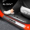 Front Rear Door Sill Protector Cover For Xpeng G6 2024 2025 2026 Carbon Fiber Anti Kick ABS Pedal Guards Inner Strip Threshold