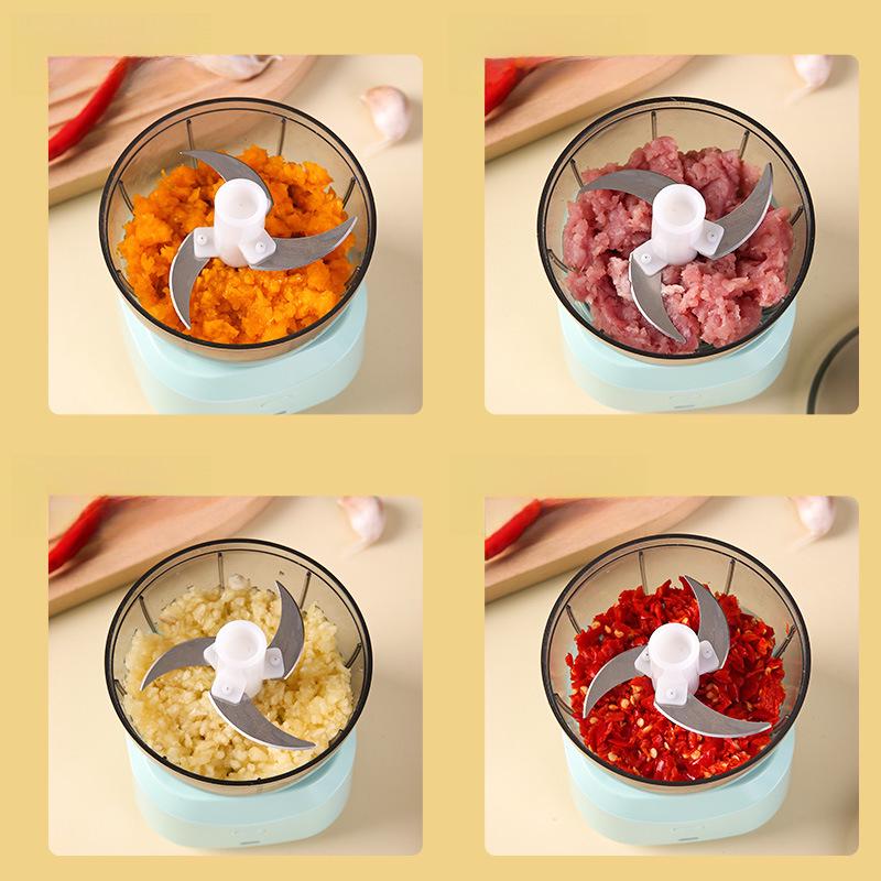 Kompakter elektrischer Fleisch- und Gemüsewolf mit Multifunktionsmixer für den Heimgebrauch