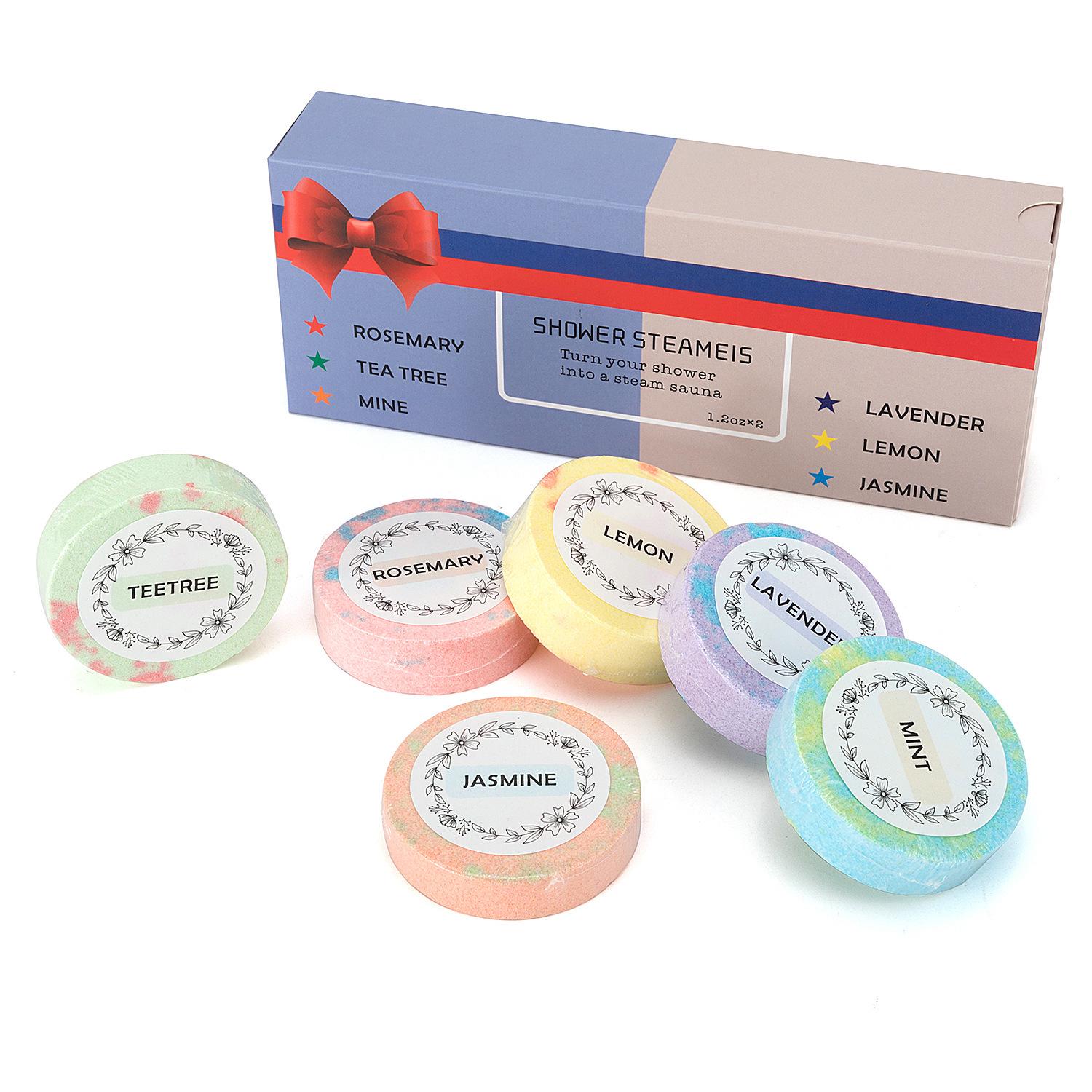 

Cross-Border Exclusive: Aromatherapy Bath Salt Balls with Dried Flower Essential Oils - 30g, 8-Piece Gift Box