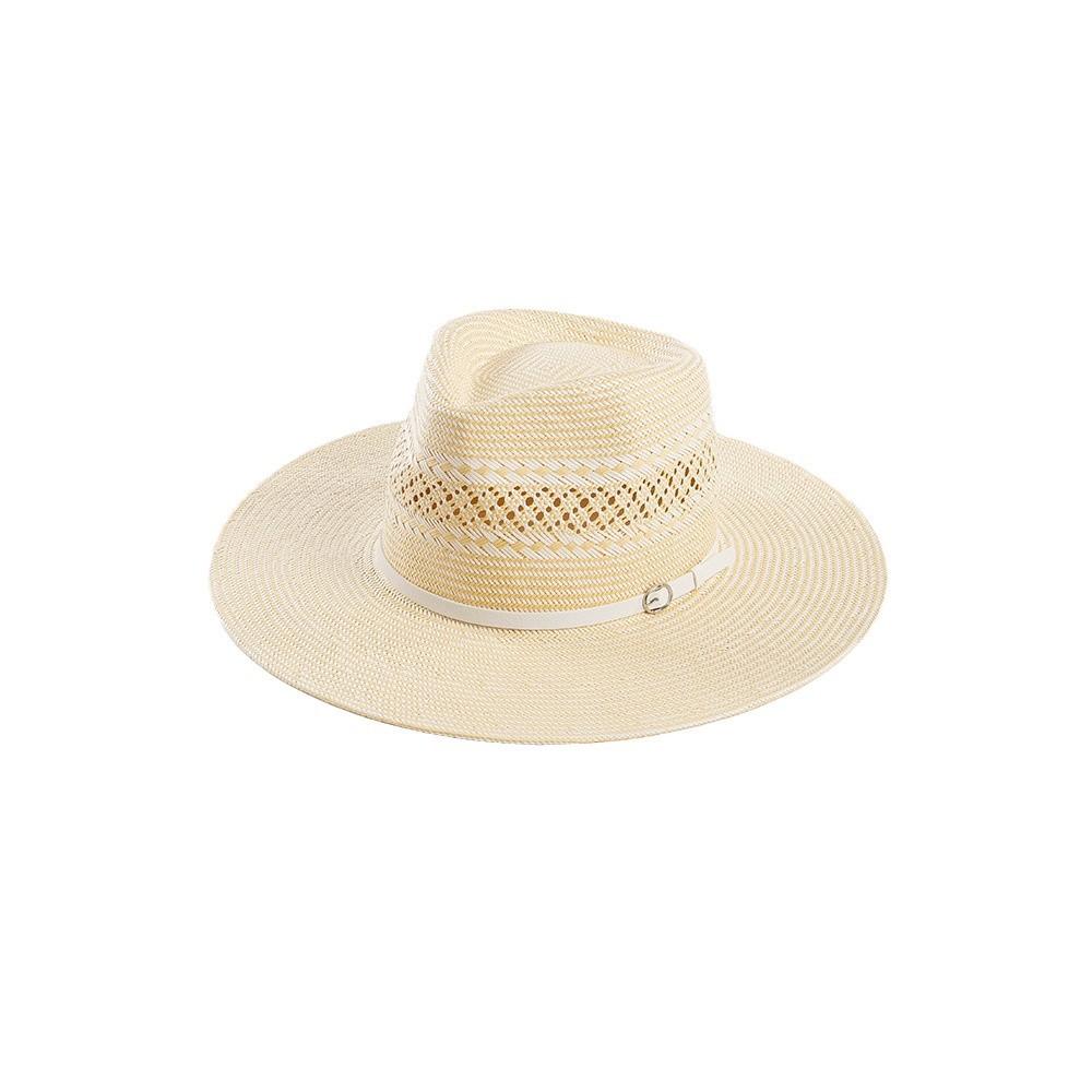 Spring and summer new European and American style fashion casual hand-woven belt belt buckle imported papyrus wide-brimmed jazz hat sunshade straw hat
