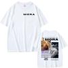 Rapper MORA Tour 2025 New Album Graphic T Shirts Unisex Clothing Hip Hop Gothic TShirt Y2K Vintage Oversized Short Sleeve TShirts