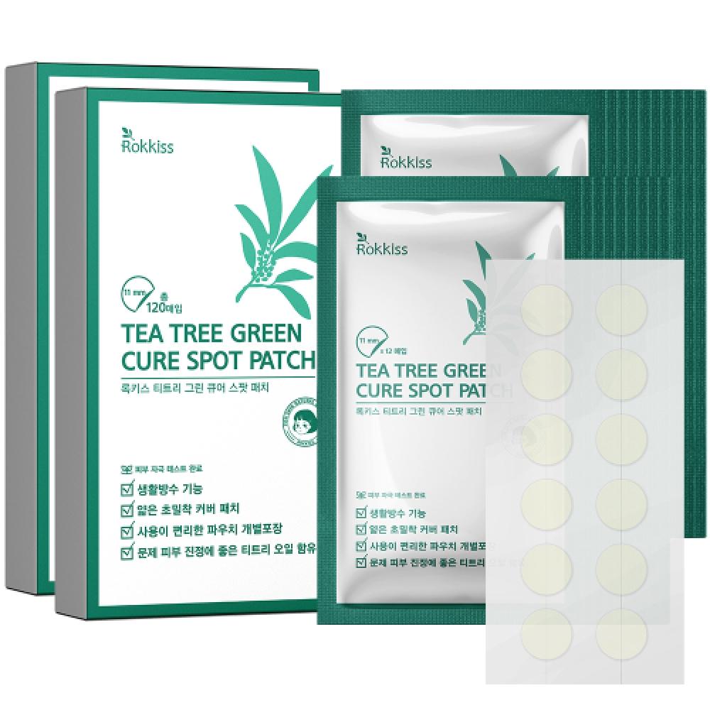 Rokkiss Tea Tree Green Cure Точечные патчи 240 штук NONE