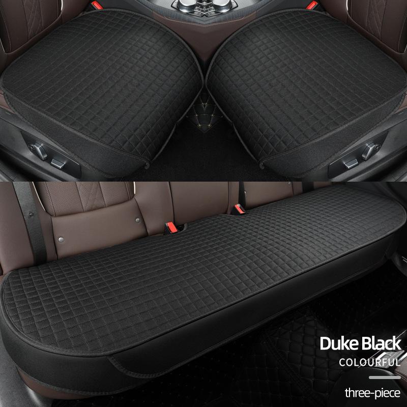 Car Seat Cushion for Front and Back Seat Soft Breathable Four Seasons Universal Car Seat Protector Pad Universal for Most