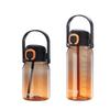 Farbverlauf Wasserbecher, ohne Lack, neue Doppeltrink-Tragflasche für Fitness, Outdoor-Sport, große Kapazität mit Skala