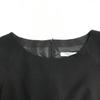 Made in Japan NATURAL BEAUTY BASIC Round Neck Dress Knee-Length S Women Black(USED)
