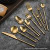 304 Stainless Steel Steak Knife, Fork & Dessert Spoon Set