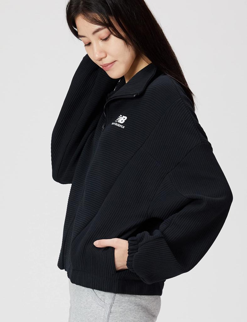 Jacket NB Athletics Track Jacket WJ23500 BK S [New Balance] Women's (Black)