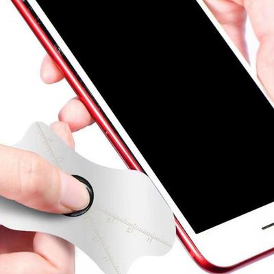Cep Telefonu Pad Dizüstü Bilgisayar Ekran Ayırma 0.1Mm Çelik Açma Kazıma Aletleri Kavisli Ekran Ultra İnce Metal Açma Aleti