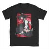 Herren Damen T-Shirts Yoru Chainsaw Man Anime Lustig 100% Baumwolle T-Shirt Tanaka Rückenmarks-Schwert T-Shirt Kleidung Übergröße