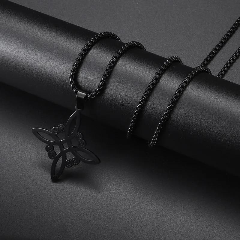 Magical Witchcraft Necklace Women's Retro Blood Pack Detachable Witch Wand Pendant Men Women Cosplay Jewelry Gift
