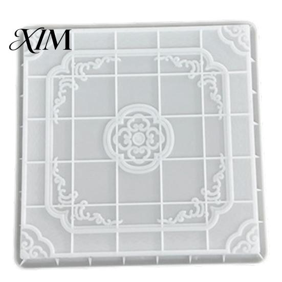 Easy DIY Garden Tile Mold Reusable Concrete Path Stepping Stone Mold, Pavement Cement Mould, Home Craft Project for Enthusiasts Patio Walkway