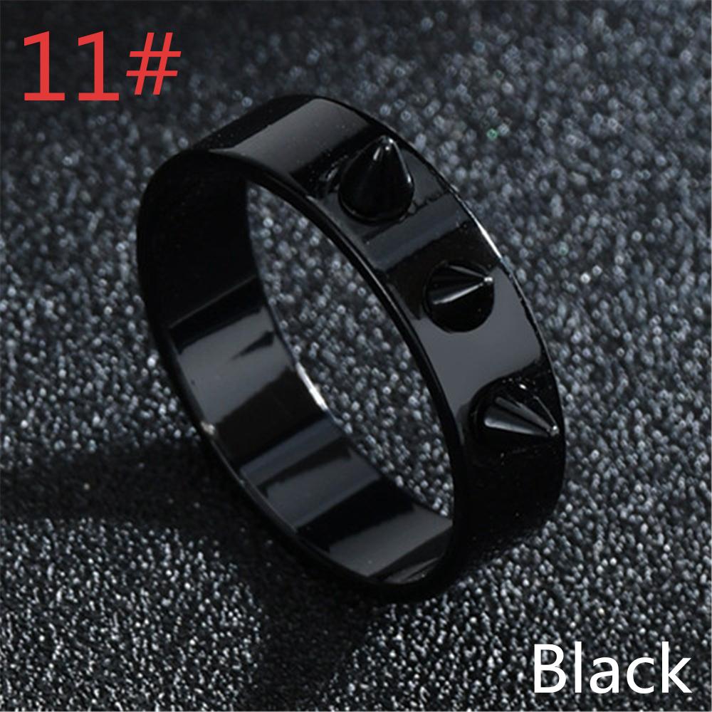 Schmuck Hip Hop Biker Rock Nieten Punk Ringe Herrenringe Edelstahl