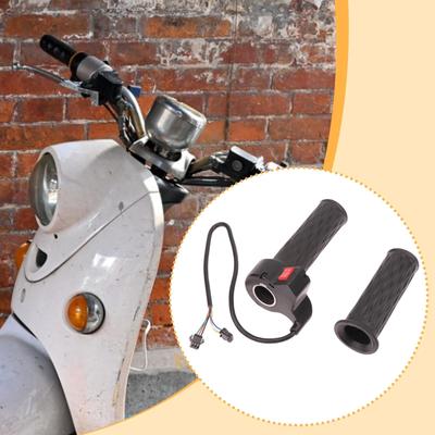 Universeller Elektrofahrrad Gashebel Drehgriff Geschwindigkeitsmodi Kompatibel mit E-Bike Roller Motorrad Zubehör Ersatzteil