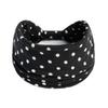 Women Wide Headband African Pattern Cotton Stretch Sports Headband Elastic Non Slip Yoga Hair Band for Birthday Party