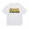 Women's Soft Fashion Comfy Classic T-Shirt Yellow Black Word Design Tee