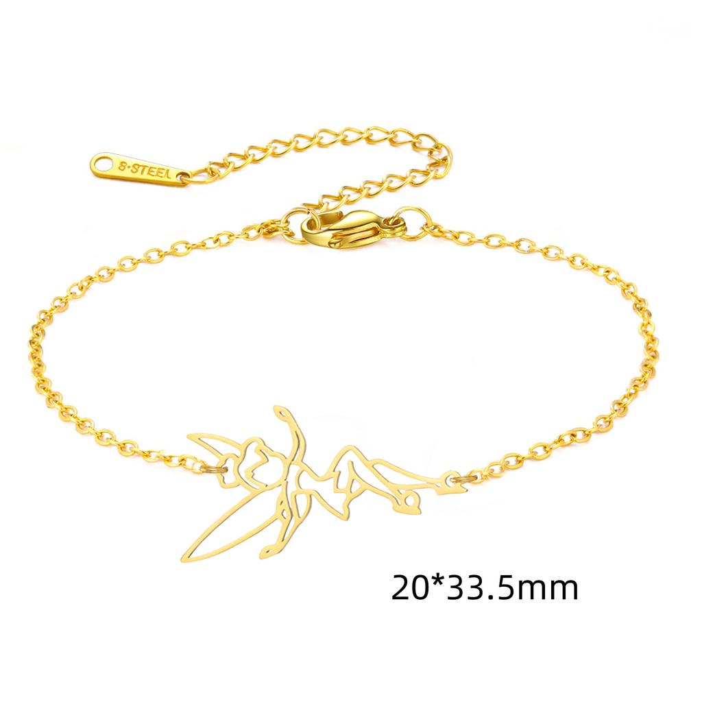 Fairy Pixie Bracelet Magical Fairy-tale Elf Charm Beads Bracelet For Girl Trendy Exquisite Princess Angel Jewelry Gifts