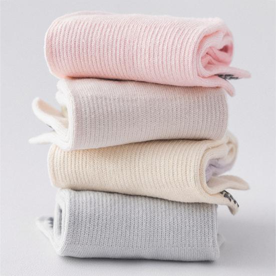 1 Pair Yoga Toe Socks with Non-slip Gripper Moisture Wicking Mid-calf Socks Women Ballet Dance Pilates Cotton 5-Toe Crew