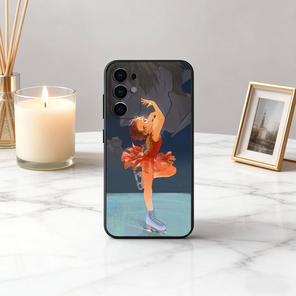 M-Medalist girl I-Inori Y-Yuitsuka Phone Case Black Silicone Soft For Samsung S25,S24,S21,S22,S23,S30,Ultra,S20,Plus,Fe,Lite
