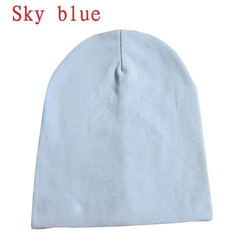 Cappello in Maglia Solido per Bambini da 0 a 3 Anni Cappellino Caldo Invernale in Cotone per Neonato Primavera Autunno Berretto per Bambino/a