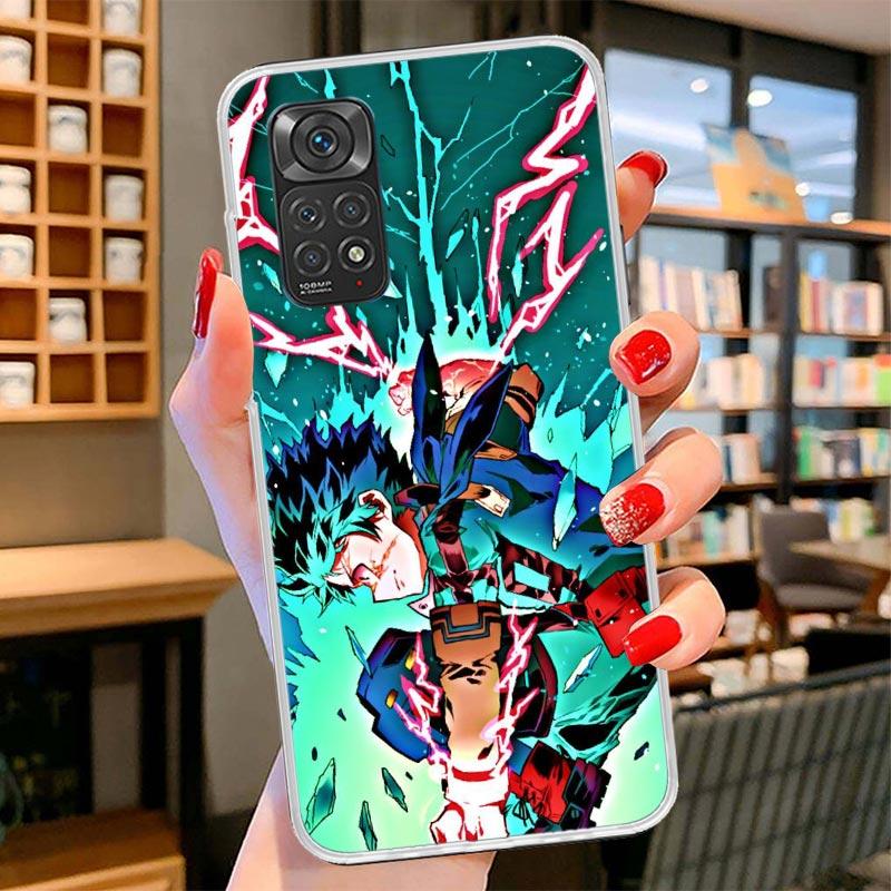 My Hero Izuku Deku Cover Phone Case For Xiaomi Redmi Note 15 14 13 12 11 10 Pro Plus 14S 12S 11S 11T 11E 10S Soft Fundas Shell R