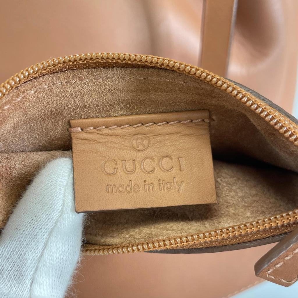 GUCCI 101919 Handbag Camel Women used