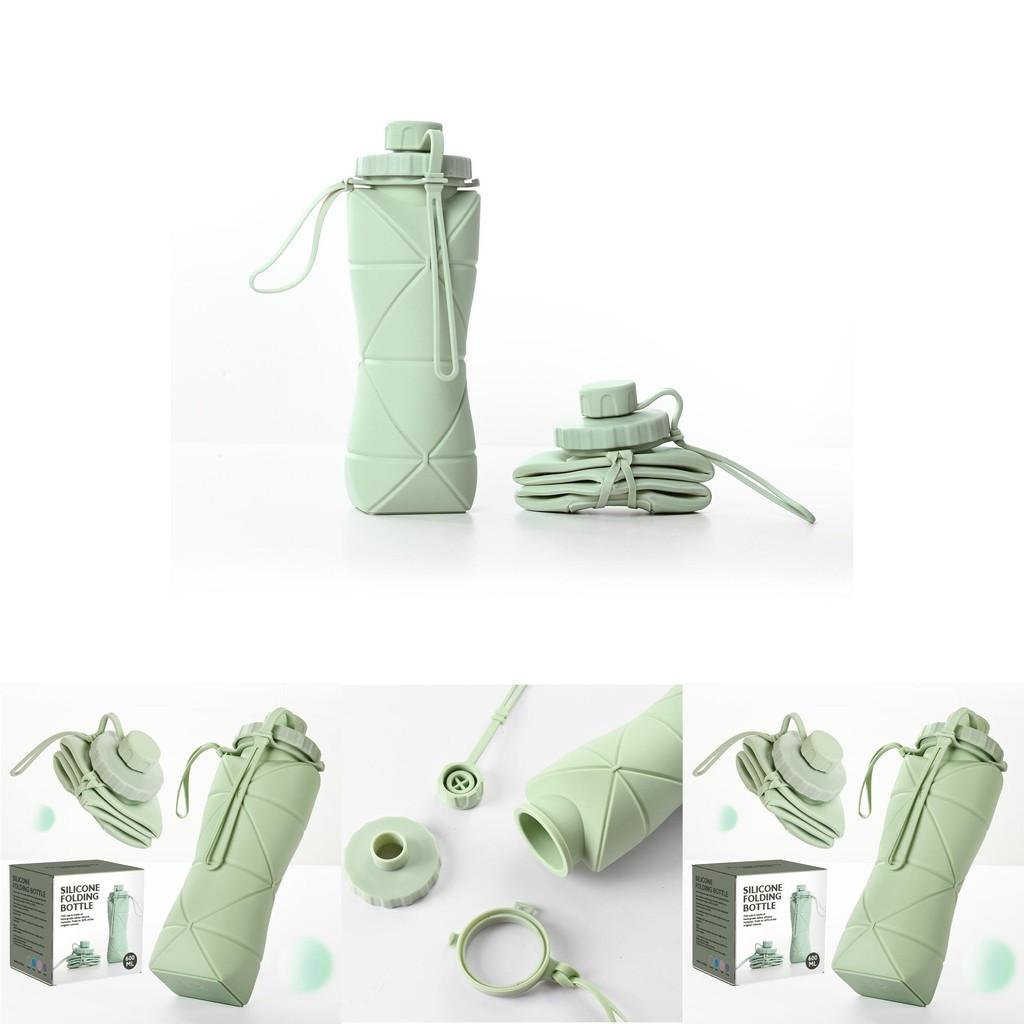 Copo Dobrável Telescópico Portátil Para Viagens ao Ar Livre, Esportes, Material de Silicone Resistente ao Calor