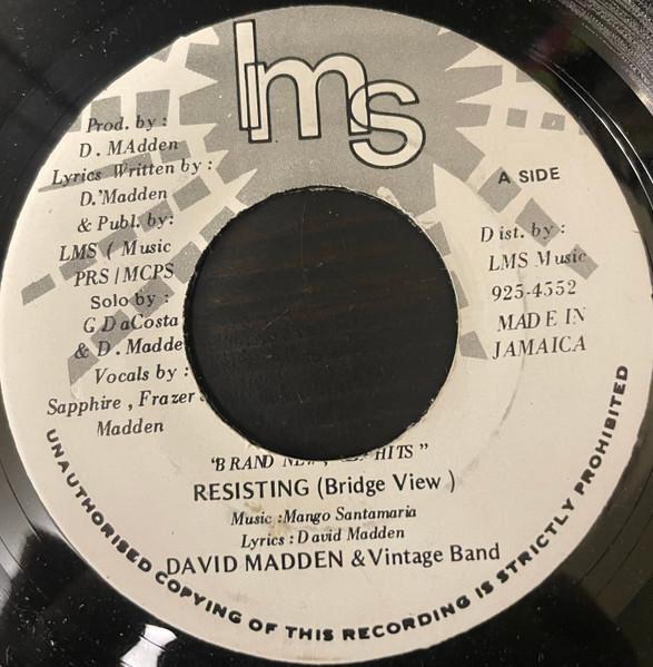 

7inch Record DAVID MADDEN - Resisting (Bridge View) / Eastern S NONE LMS Jamaica Reggae, Ska & Dub Used