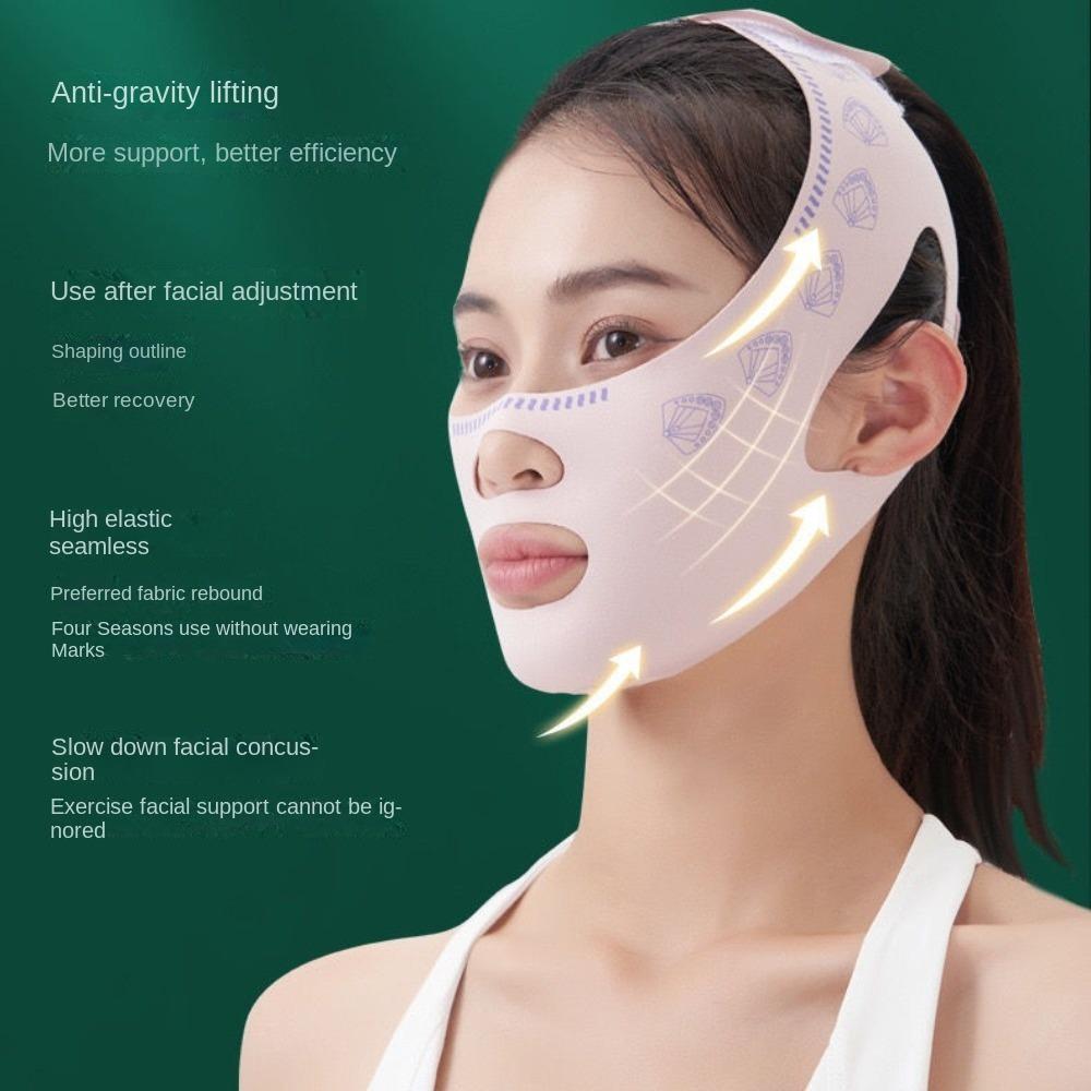 Anti-Wrinkle Lift Oval Mask Lift Up Face Slimming Strap Face Strap Belt Mask  Women