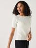 Uniqlo Cable Crew Neck Sweater  Short Sleeve 