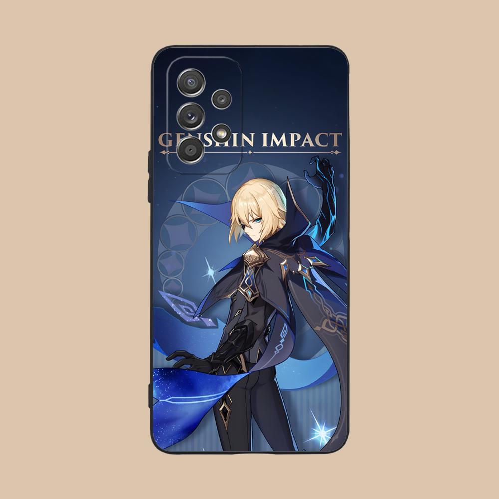 

Game GI Dainsleif Phone Case for Samsung Galaxy M55 54 42 35 34 33 32 23 22 15 14 13 12 F55 5G Soft TPU Shockproof Cover Galaxy F04
