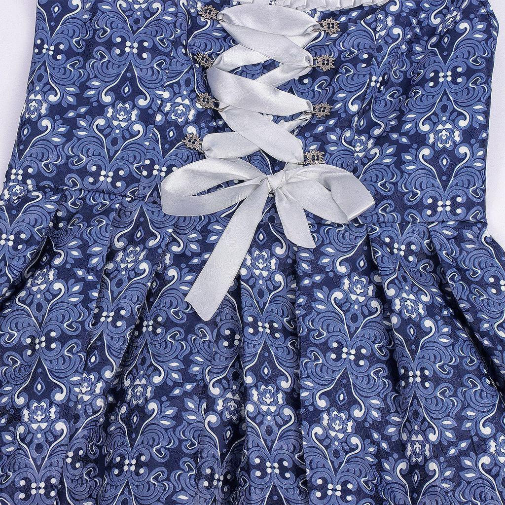 European Bavarian Ethnic Style Beer Festival Floral Costume - Wine Party Maid Role Cosplay