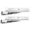 2PCS Stainless Steel Microwave Oven Bracket Load 55 Lb Oven Shelf Foldable Shelf  Wall Mounted