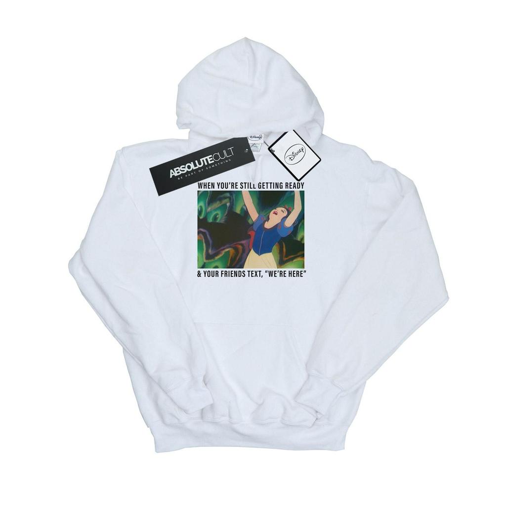 Disney Princess Mens Snow White Still Getting Ready Hoodie