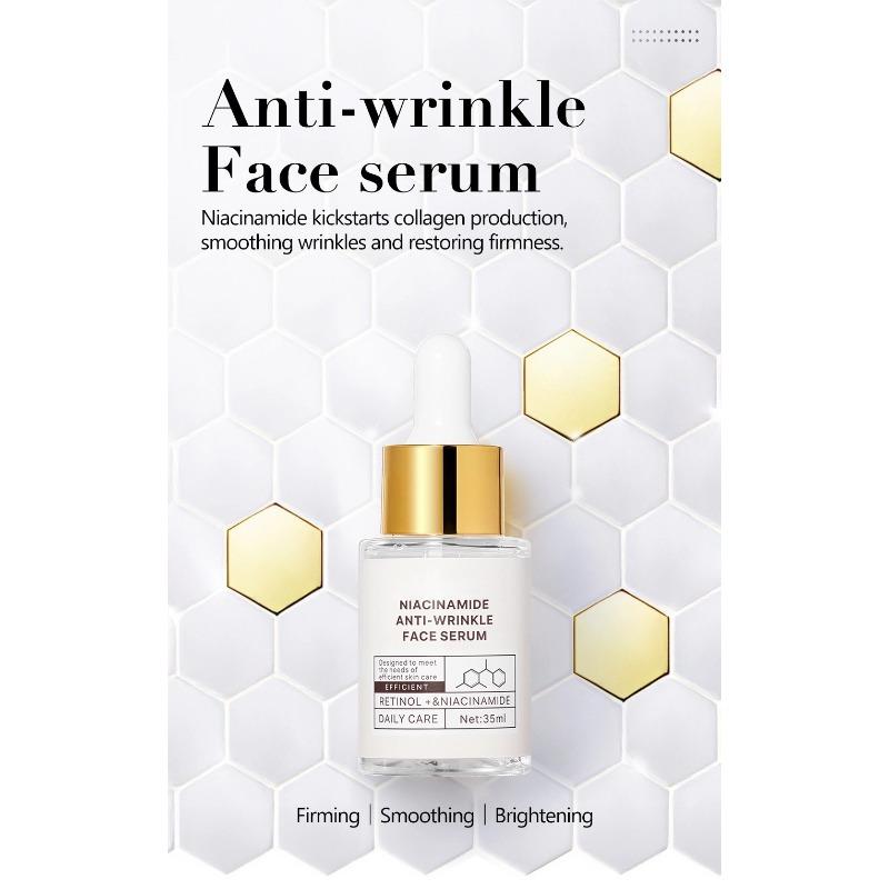 Niacinamide Anti-Wrinkle Facial Essence Fades Flare To Improve Dull and Brighten Skin Tone
