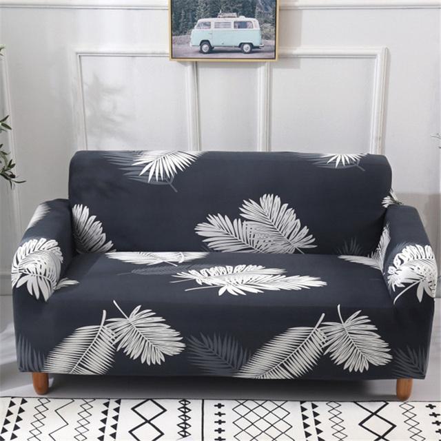 Modern Elastic Sofa Slipcovers Sofa Cover For Living Room Sectional Corner L -Shape Chair Protector Couch Cover 1 /2 /3 /4 Seater