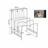 Stainless Steel Cutting Board Holder Multi-functional Kitchen Storage Rack  Kitchen Supplies