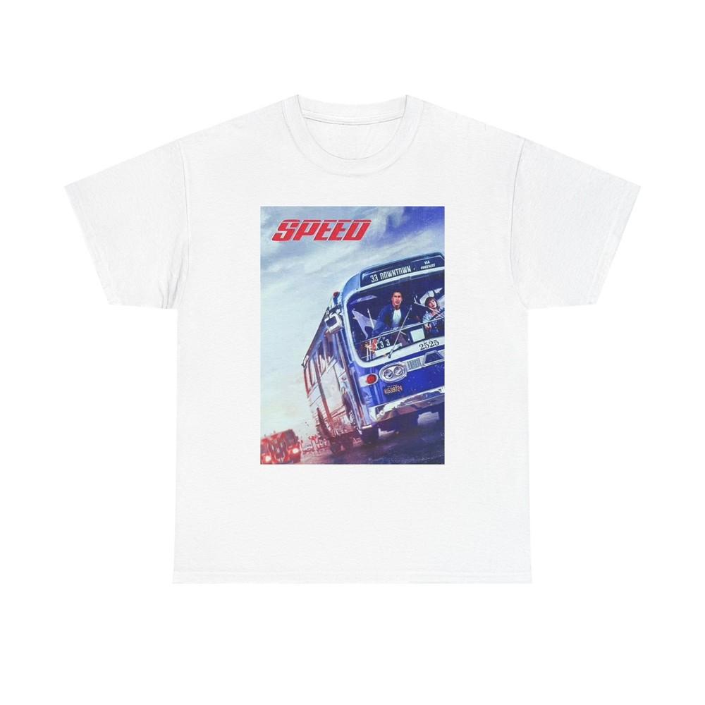 Speed Graphic T Shirt Vintage Poster Movie Retro Unisex Heavy Cotton Tee Unisex T-Shirt XL