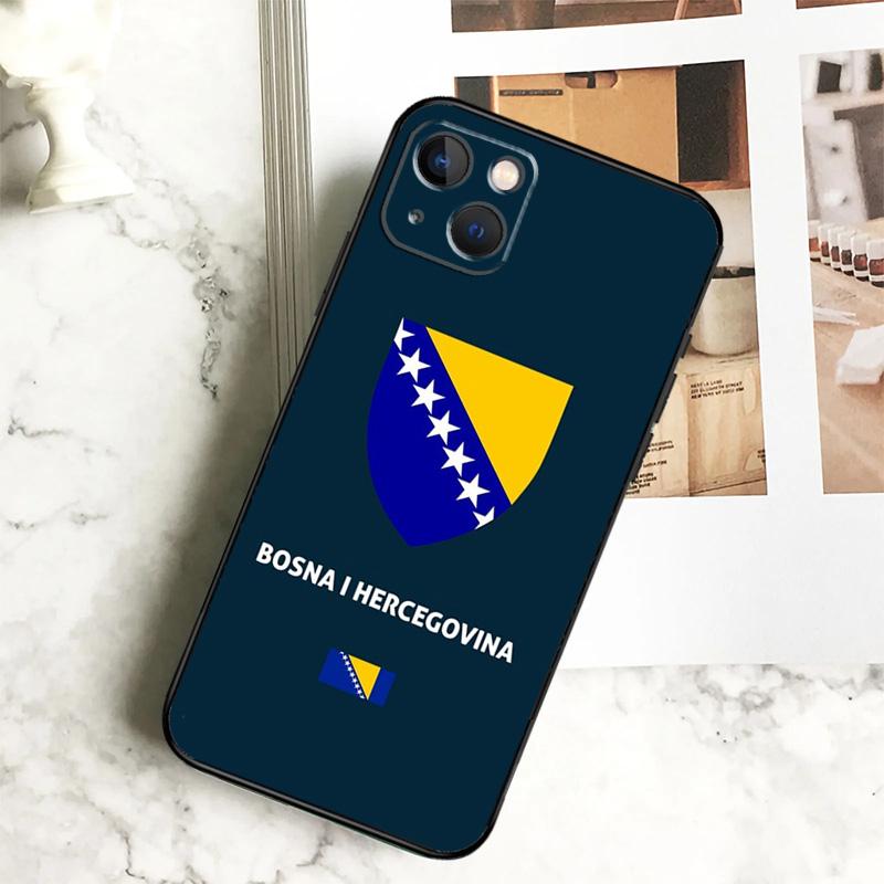 Bosnia and Herzegovina Passport Phone Case For iPhone 17 16 15 14 13 11 12 Pro Max Plus 12 13 Mini 16e 17 Air Cover Coque
